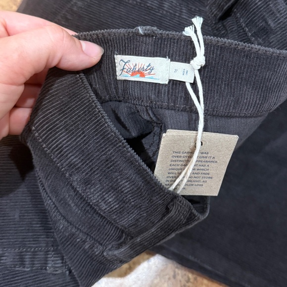 New Faherty Womens Softstretch Corduroy Flare Pants Sz 27 28 Fall Capsule Staple - Picture 3 of 12